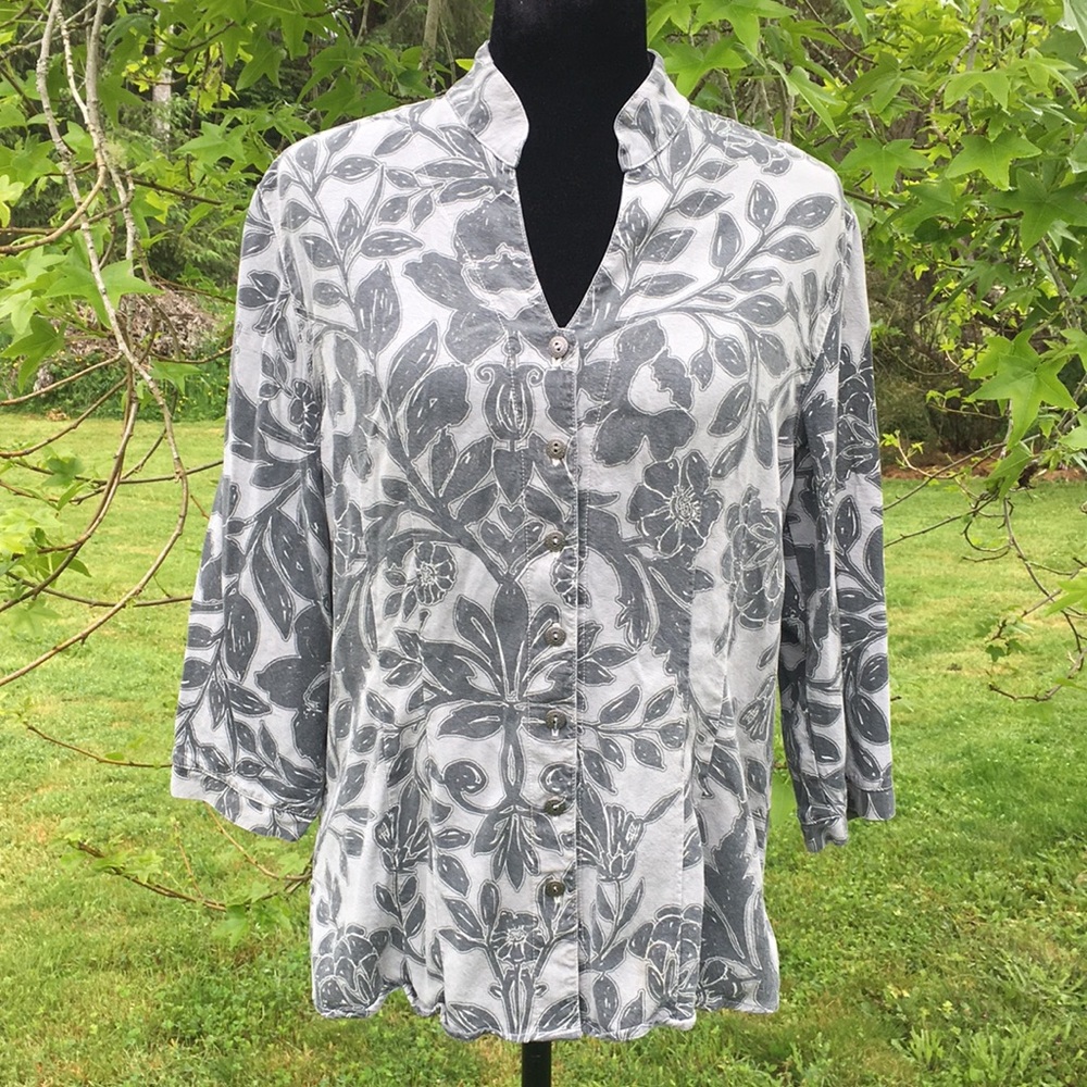 Tianello Floral Dynasty Blouse